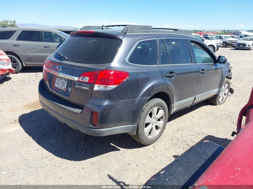 2011 SUBARU OUTBACK auction photo 4