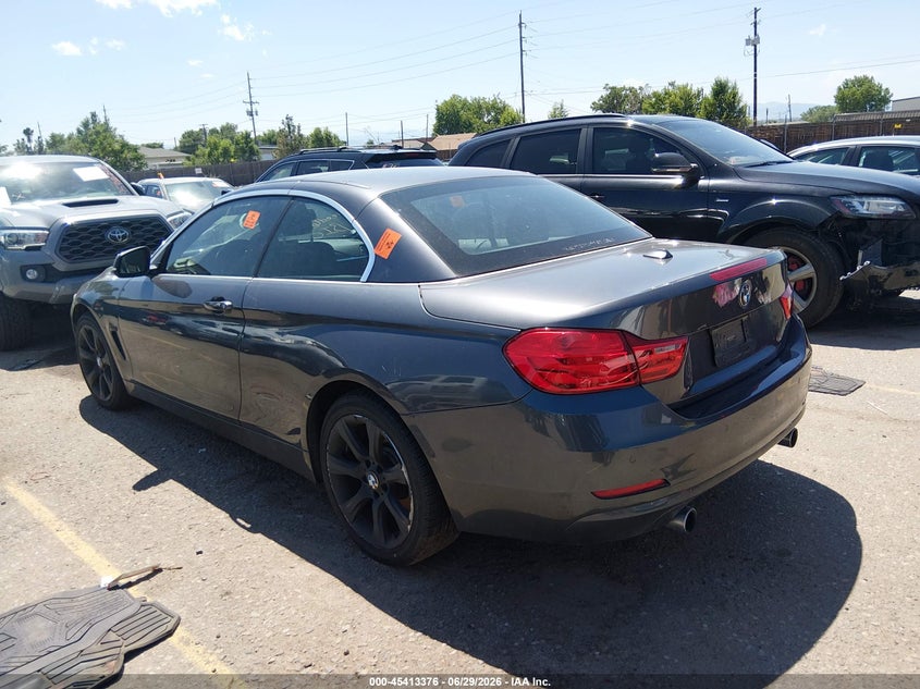 Vin: wba3t7c5xf5a36522, lot: 45911398, bmw 435i xdrive 20153