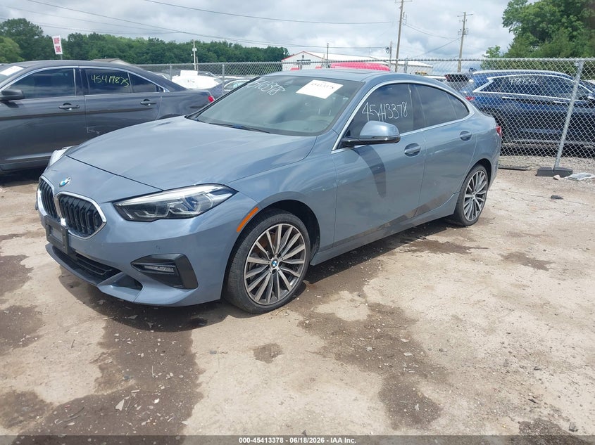 Vin: wba73ak08m7j15335, lot: 45911400, bmw 228i gran coupe xdrive 20212