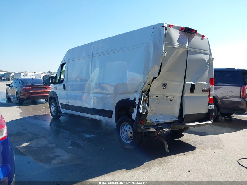 Vin: 3c6trvdg5le133752, lot: 45911465, ram promaster 2500 high roof 159 wb 20203