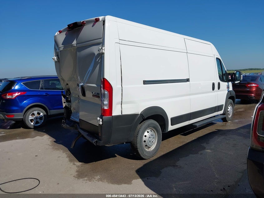 Vin: 3c6trvdg5le133752, lot: 45911465, ram promaster 2500 high roof 159 wb 20204