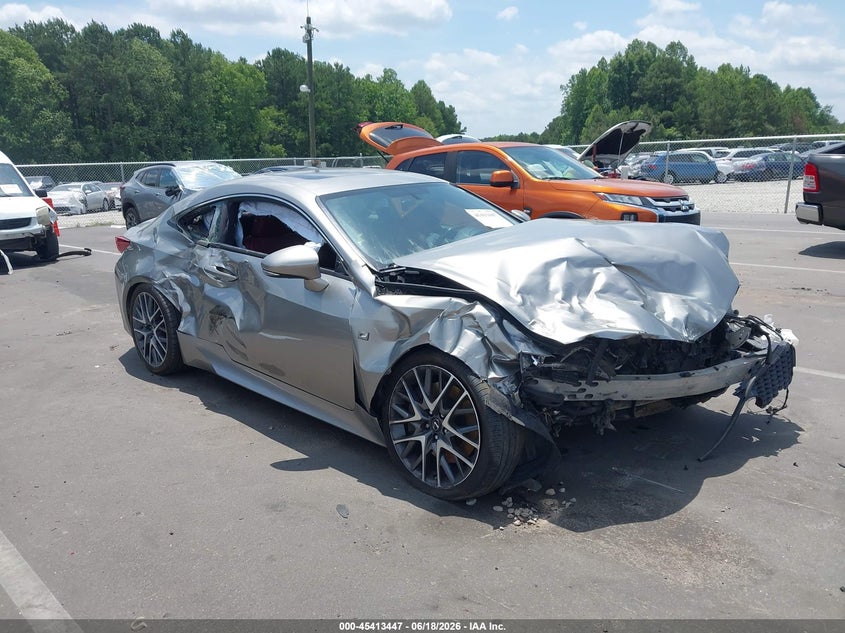2017 LEXUS RC 200T auction photo 1