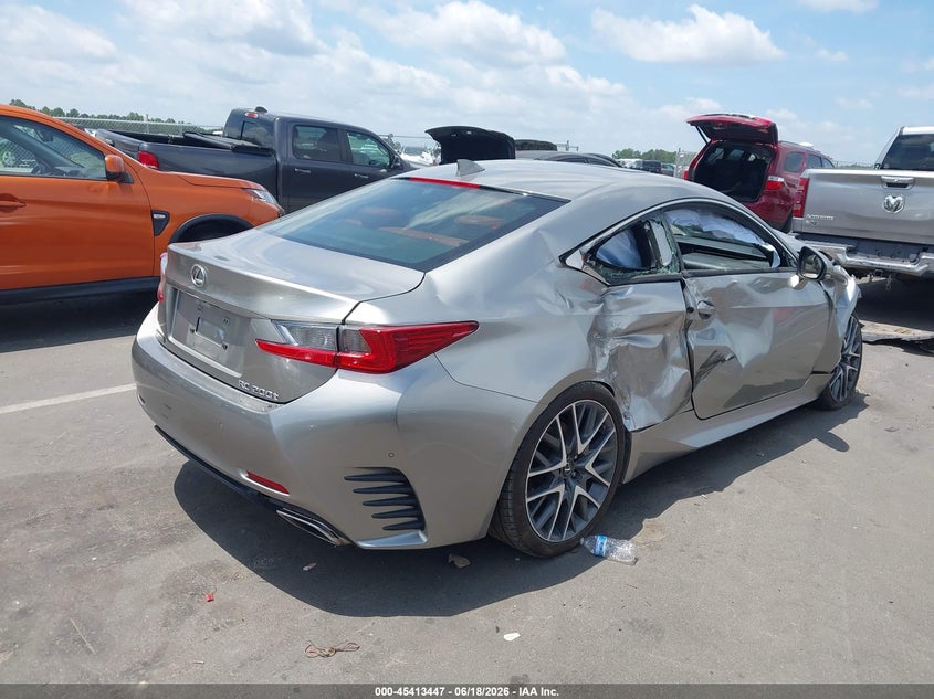 2017 LEXUS RC 200T auction photo 4
