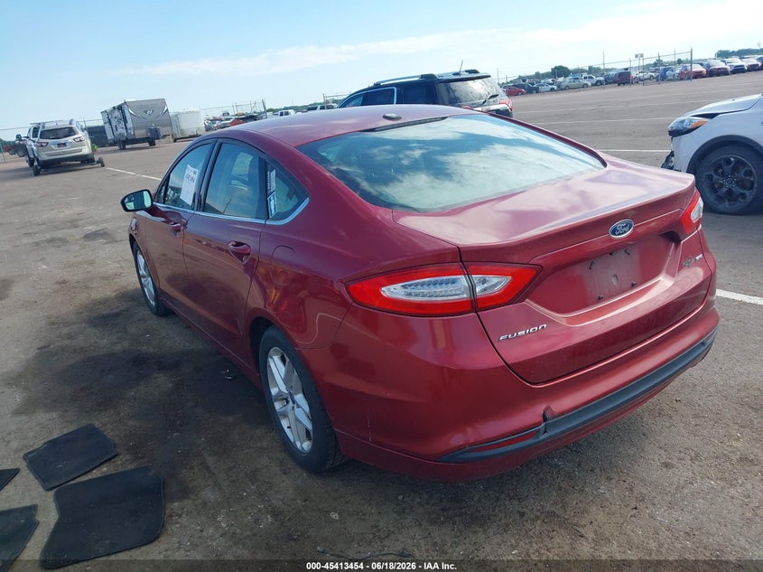 2013 FORD FUSION auction photo 3