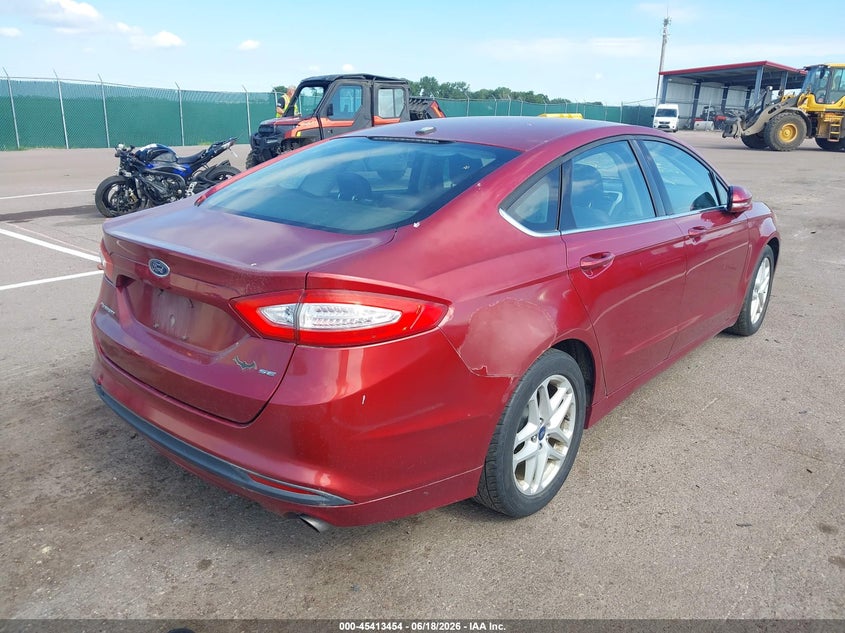 2013 FORD FUSION auction photo 4