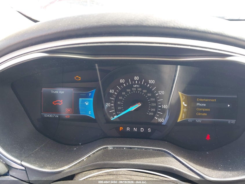 2013 FORD FUSION auction photo 7