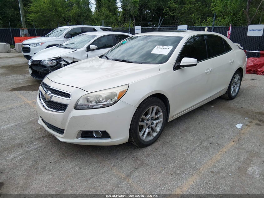 2013 Chevrolet Malibu, Удар сзади, IAAI, VIN 1G11F5RR3DF117326 — фото 2