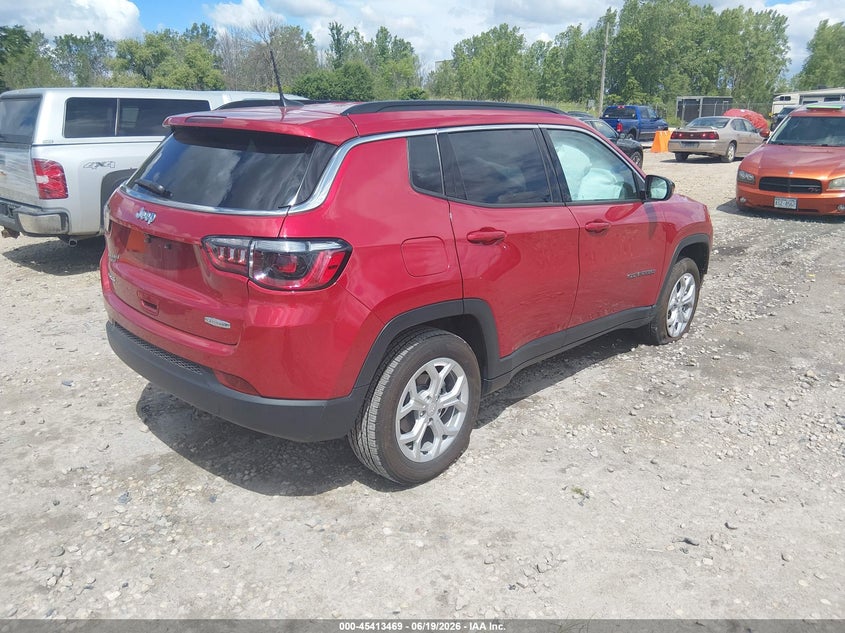 Vin: 3c4njdbn6rt175680, lot: 45911491, jeep compass latitude 4x4 20244
