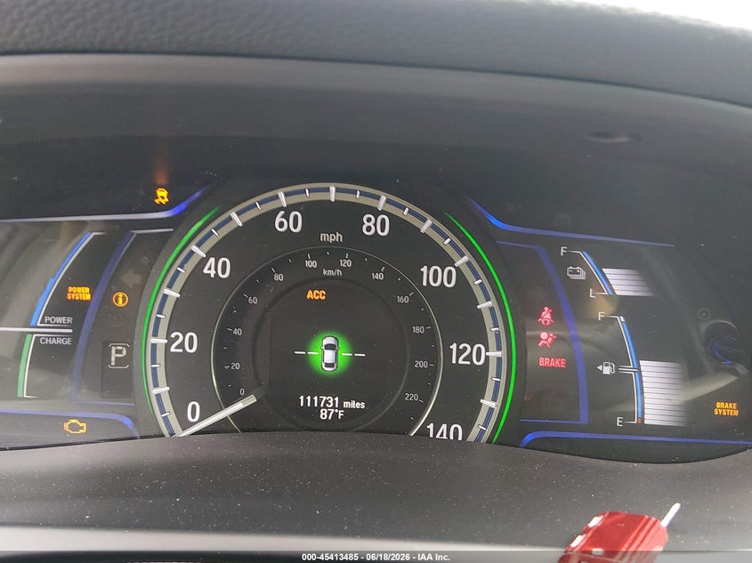 2017 HONDA ACCORD HYBRID auction photo 7