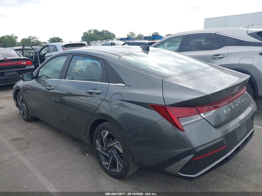 VIN KMHLS4DG1SU897665 2025 HYUNDAI ELANTRA SEL CONVENIENCE