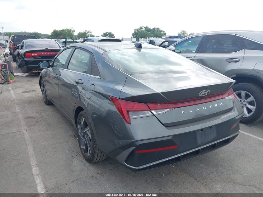 VIN KMHLS4DG1SU897665 2025 HYUNDAI ELANTRA SEL CONVENIENCE