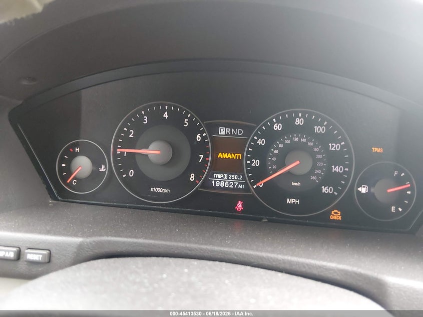 2007 KIA AMANTI SEDAN 3.8L V-6 DOHC, VVT, 264HP