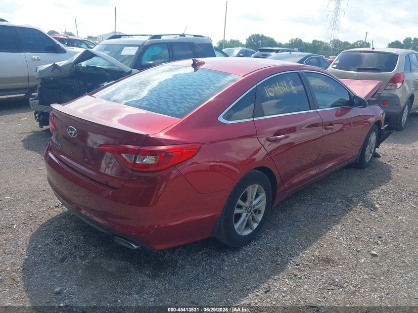 2015 HYUNDAI SONATA auction photo 4