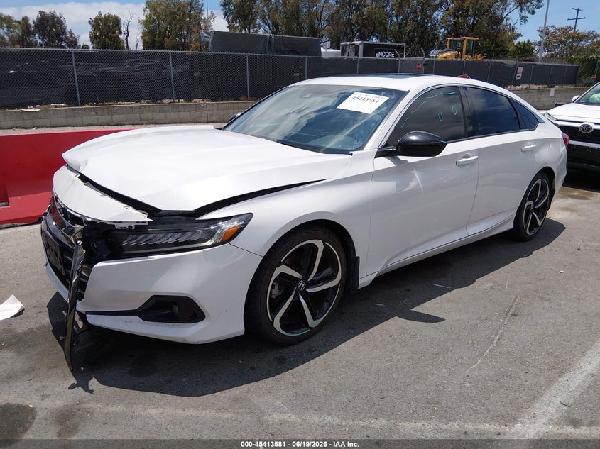 2021 Honda Accord Sport 2.0t 1HGCV2F39MA016713 photo 1
