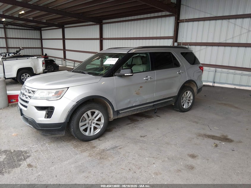 2018 Ford Explorer Xlt 1FM5K8D85JGC07101 photo 1