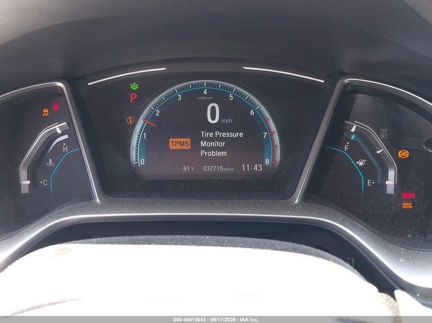2017 HONDA CIVIC SEDAN 1.5L I-4 DI, DOHC, VVT, TURBO, 174HP