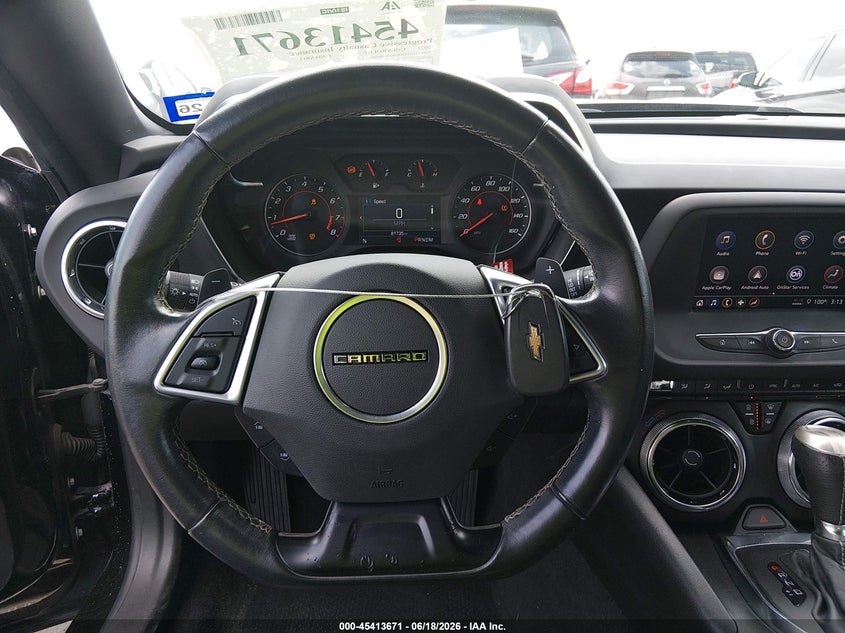 2021 Chevrolet Camaro Rwd 2Lt VIN: 1G1FD1RS4M0140267 Lot: 45413671