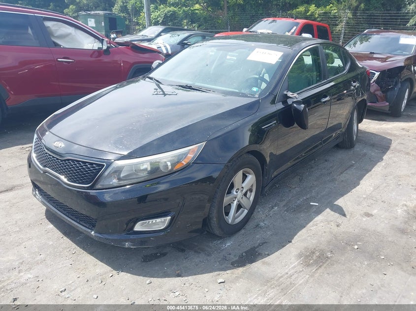 Vin: 5xxgm4a7xfg507128, lot: 45911697, kia optima lx 20152