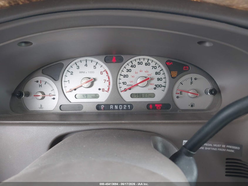 2001 Nissan Quest Gle VIN: 4N2ZN17T21D829903 Lot: 45413694