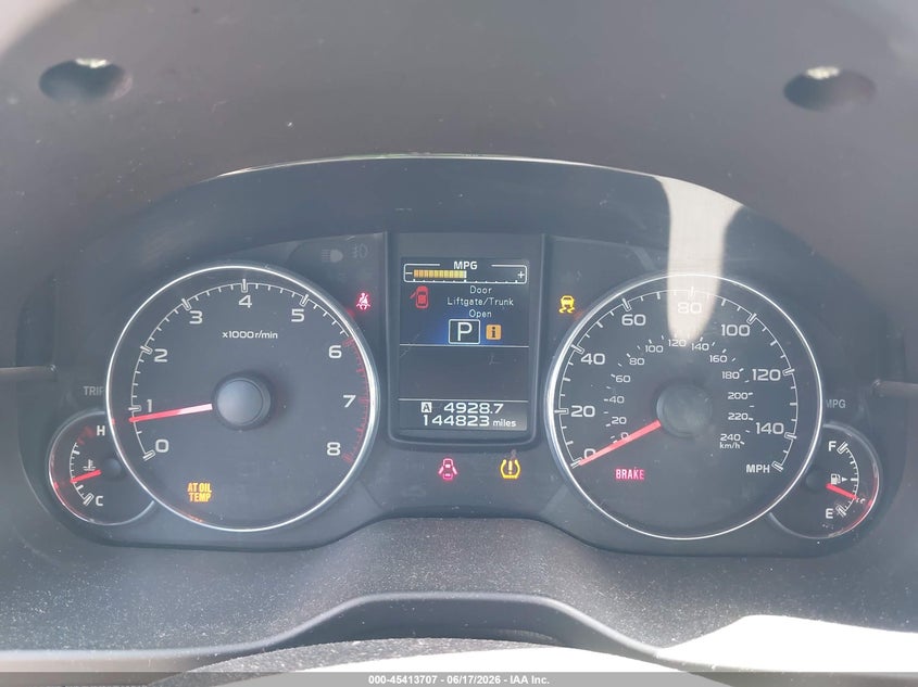 2014 SUBARU LEGACY auction photo 7
