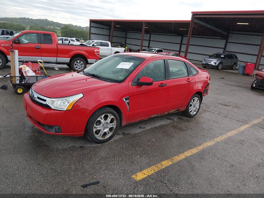 2008 Ford Focus Se/Ses 1FAHP35N48W133914 photo 1