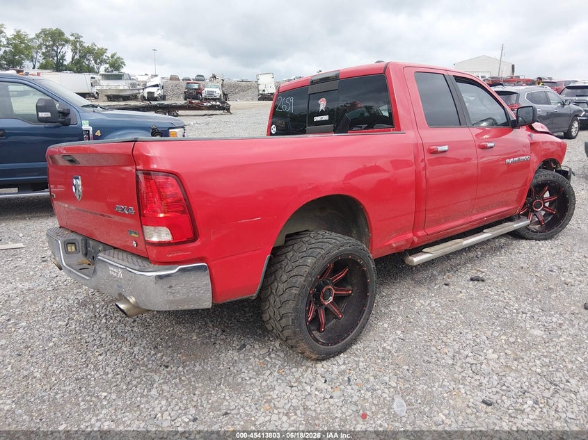 Vin: 1c6rd7gp7cs102659, lot: 45911826, ram 1500 slt 20124
