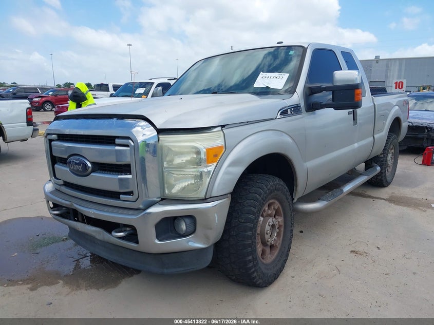 Vin: 1ft7x2b61cea70945, lot: 45911845, ford super duty f-250 srw lariat/xl/xlt 20122