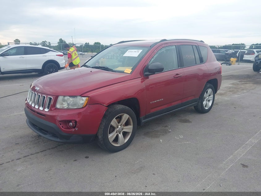 Vin: 1c4njcea4cd626458, lot: 45911860, jeep compass latitude 20122