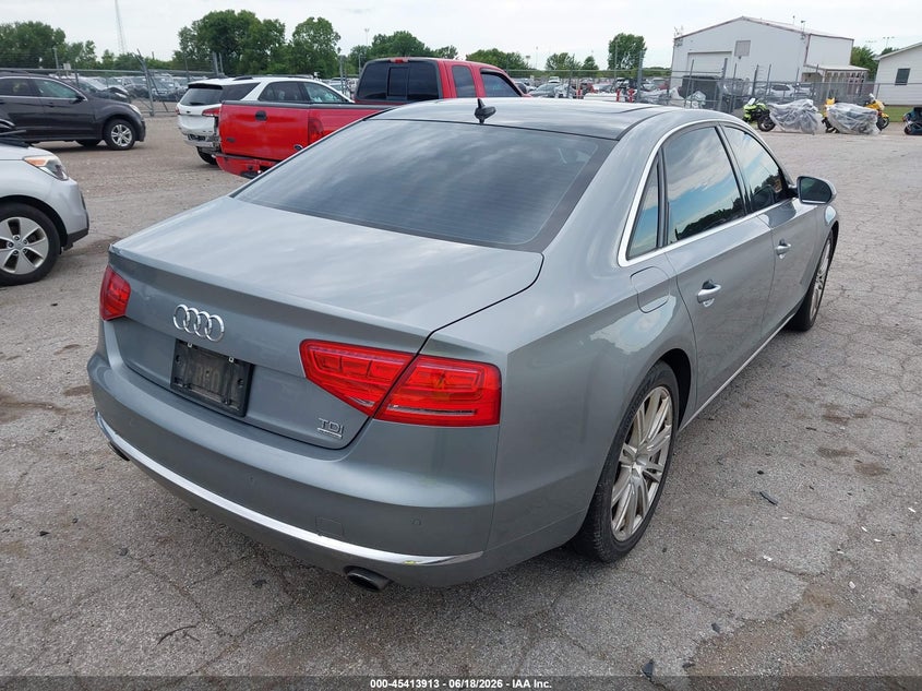Vin: waurmafd4en002580, lot: 45911935, audi a8 l 3.0 tdi 20144