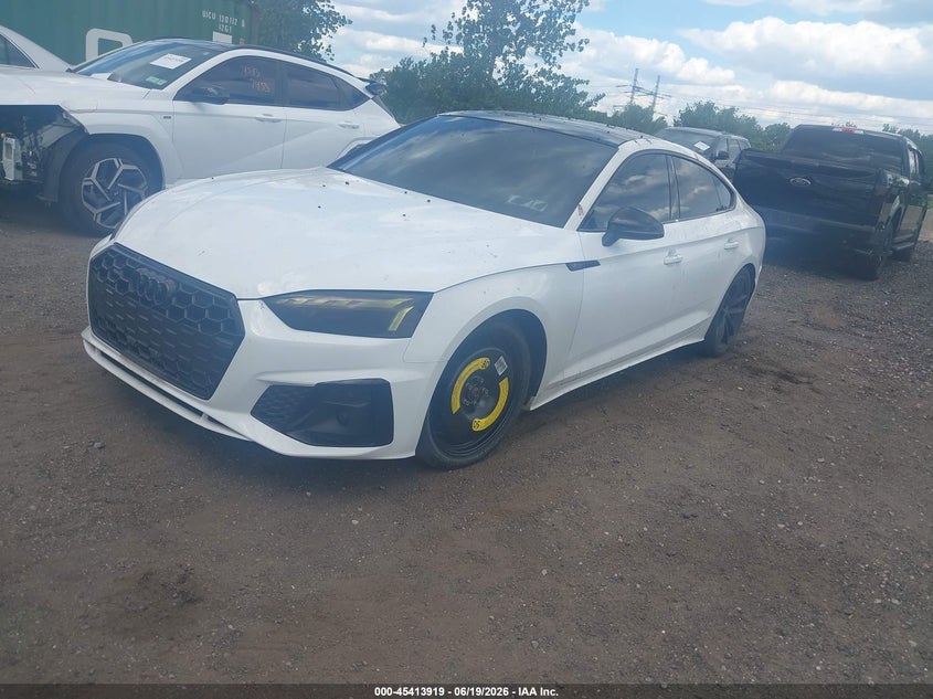 Vin: waudacf56pa052902, lot: 45911941, audi a5 sportback premium 45 tfsi s line quattro s tronic 20232
