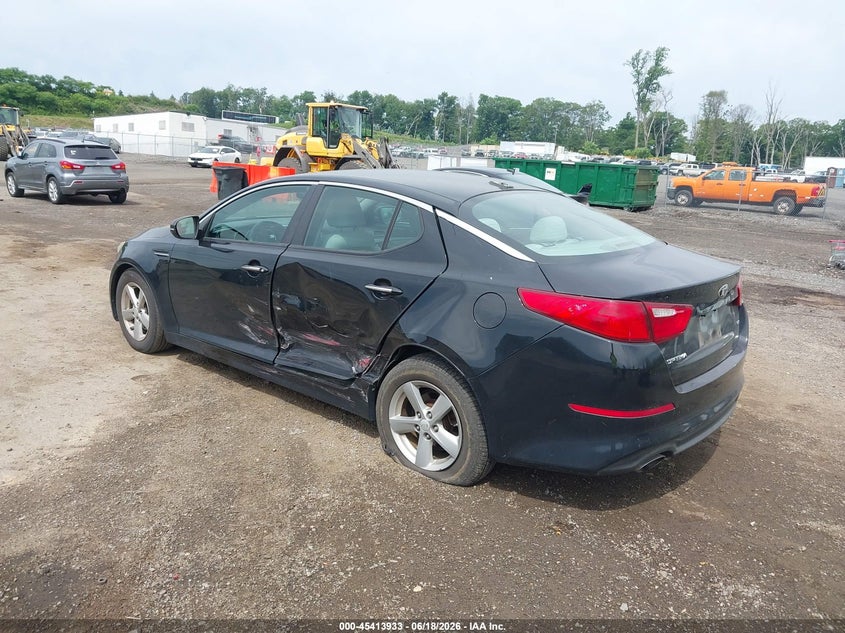 Vin: 5xxgm4a74eg320658, lot: 45911955, kia optima lx 20143