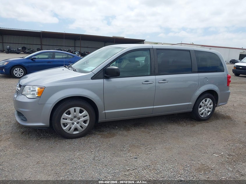 2018 DODGE CARAVAN VAN 3.6L V-6 DOHC, VVT, 283HP