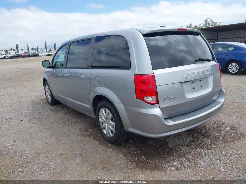 Vin: 2c4rdgbg5jr311798, lot: 45911968, dodge grand caravan se 20183