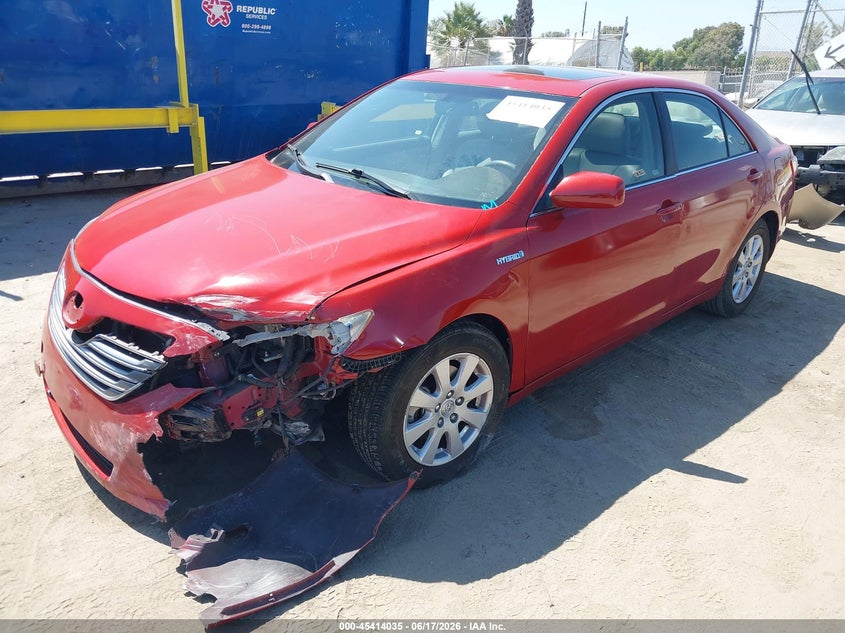 2007 Toyota Camry Hybrid JTNBB46K673035083 photo 1