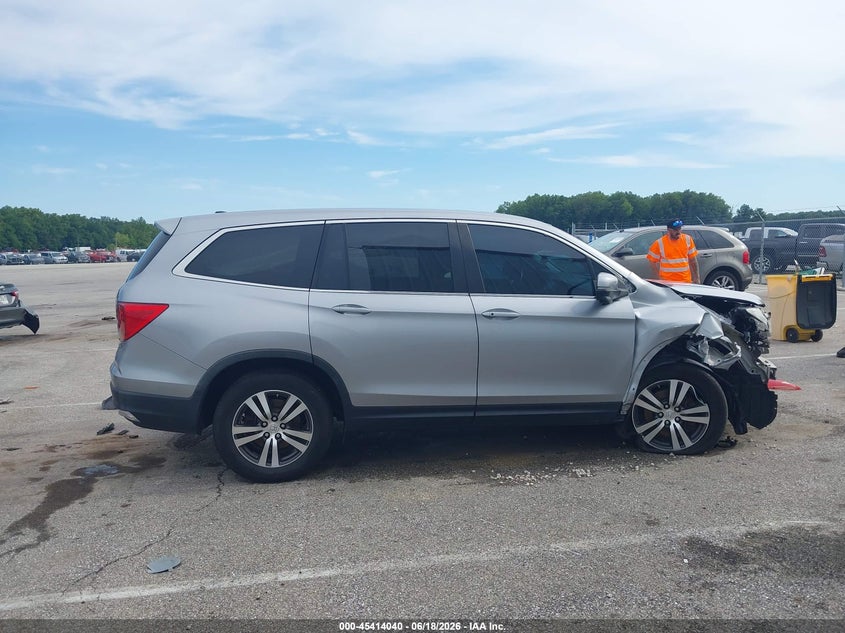 2016 Honda Pilot Ex-L VIN: 5FNYF6H58GB051939 Lot: 45414040