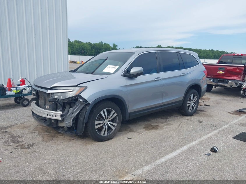 Vin: 5fnyf6h58gb051939, lot: 45912062, honda pilot ex-l 20162