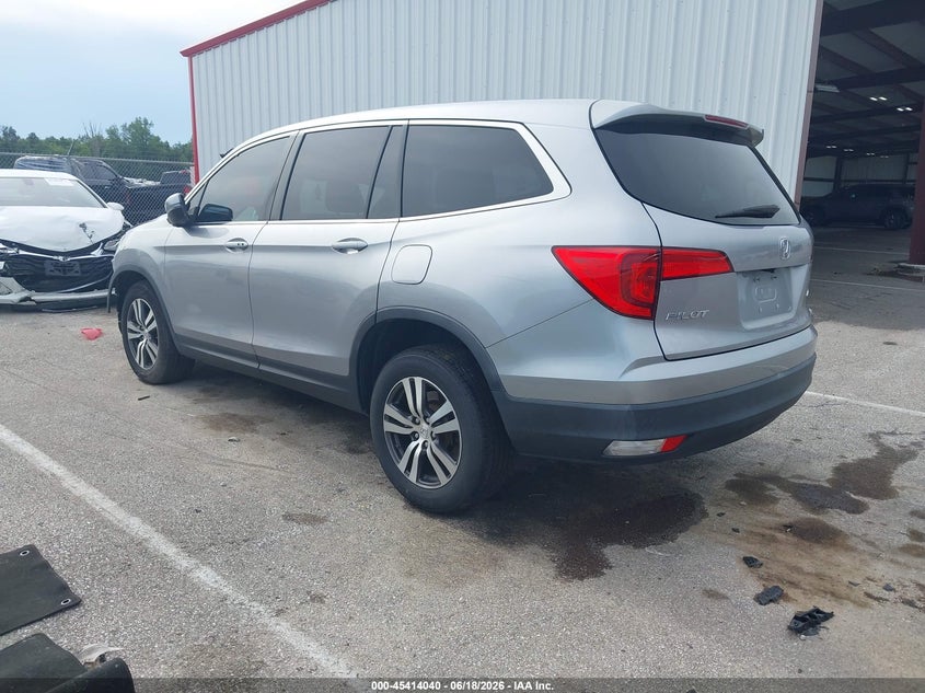 Vin: 5fnyf6h58gb051939, lot: 45912062, honda pilot ex-l 20163