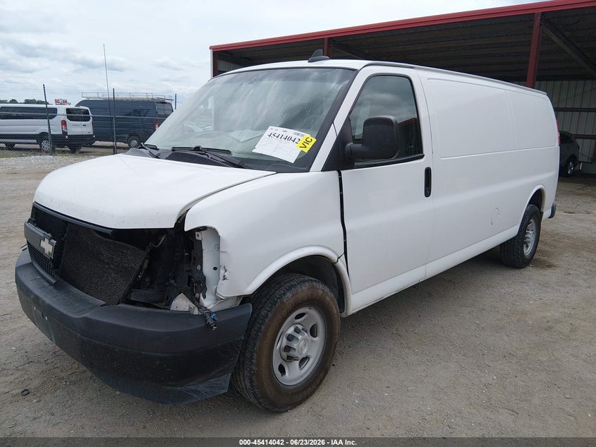 Vin: 1gcwgbfp9k1194157, lot: 45912064, chevrolet express 2500 work van 20192
