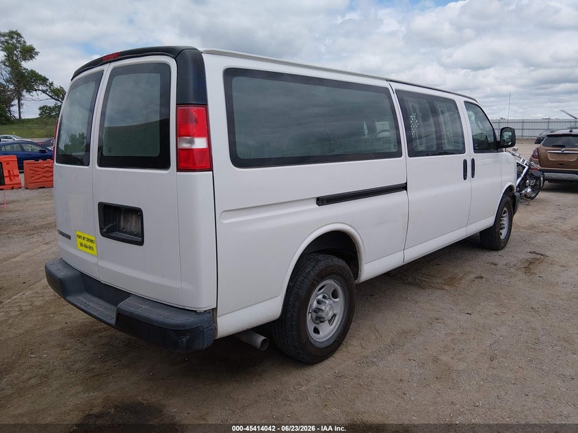 Vin: 1gcwgbfp9k1194157, lot: 45912064, chevrolet express 2500 work van 20194
