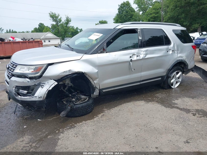 2017 Ford Explorer Xlt 1FM5K8D82HGB34277 photo 1