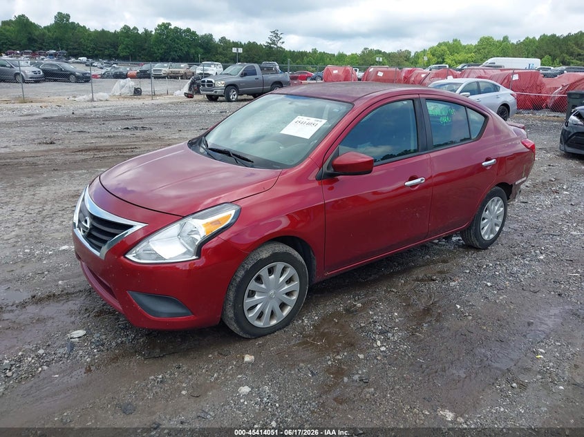 2019 Nissan Versa 1.6 Sv 3N1CN7AP0KL834992 photo 1