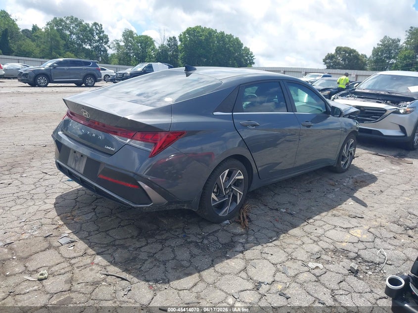 2025 HYUNDAI ELANTRA auction photo 4
