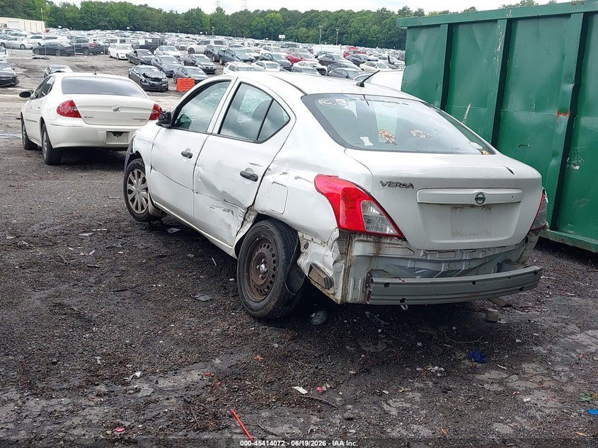 2016 NISSAN VERSA auction photo 3