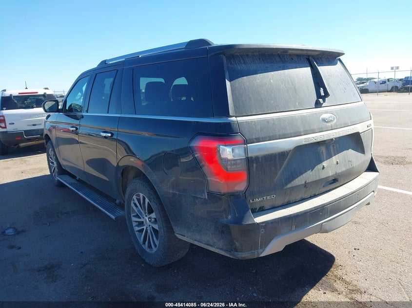 Vin: 1fmjk2at8jea39308, lot: 45912107, ford expedition max limited 20183