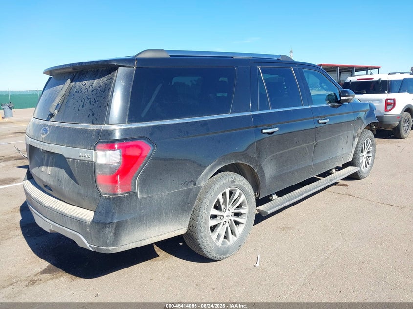 Vin: 1fmjk2at8jea39308, lot: 45912107, ford expedition max limited 20184