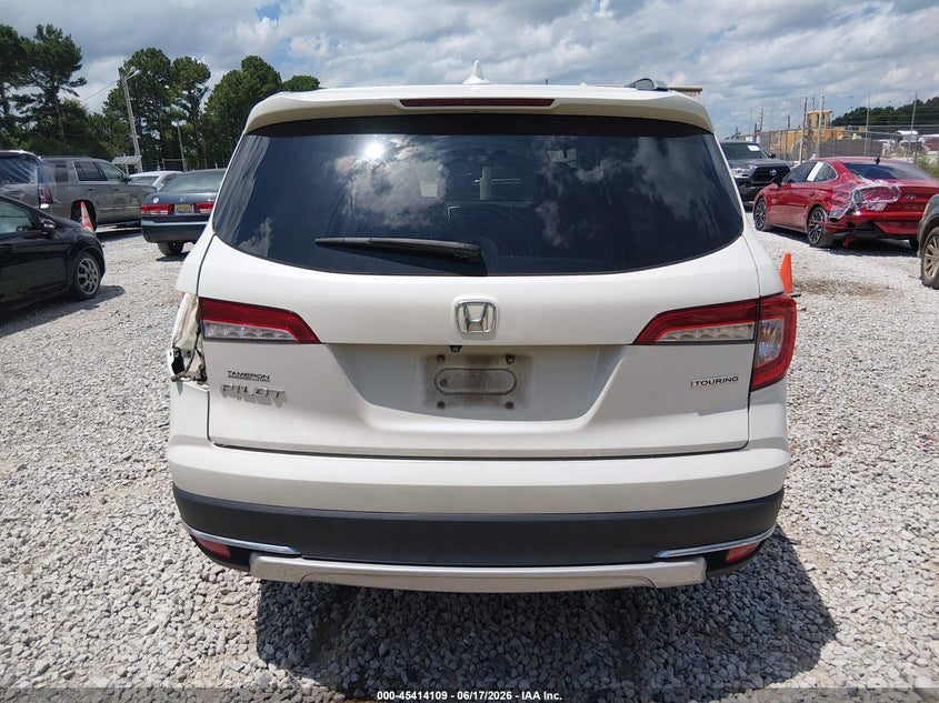 2019 Honda Pilot Touring VIN: 5FNYF5H65KB007568 Lot: 45414109