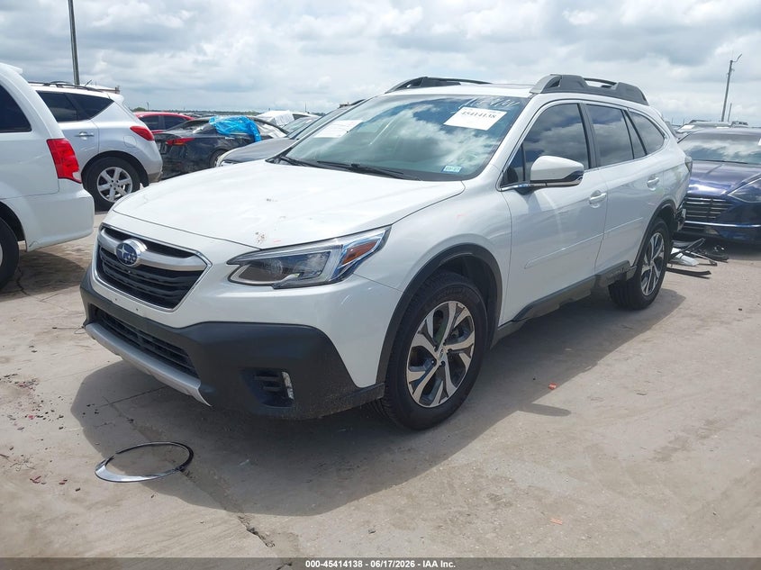Vin: 4s4btgnd9m3151925, lot: 45912160, subaru outback limited xt 20212