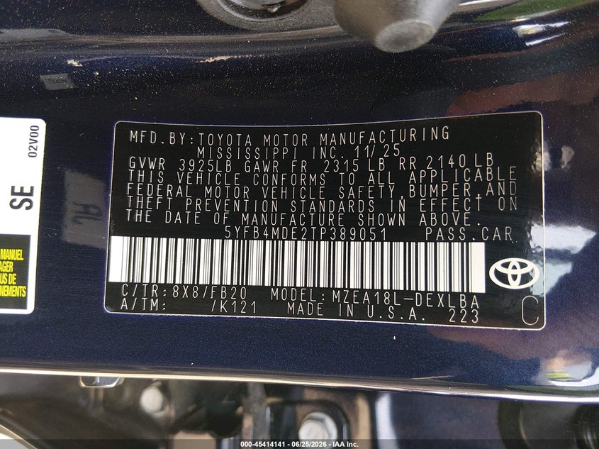 TOYOTA COROLLA - zdjęcie 9