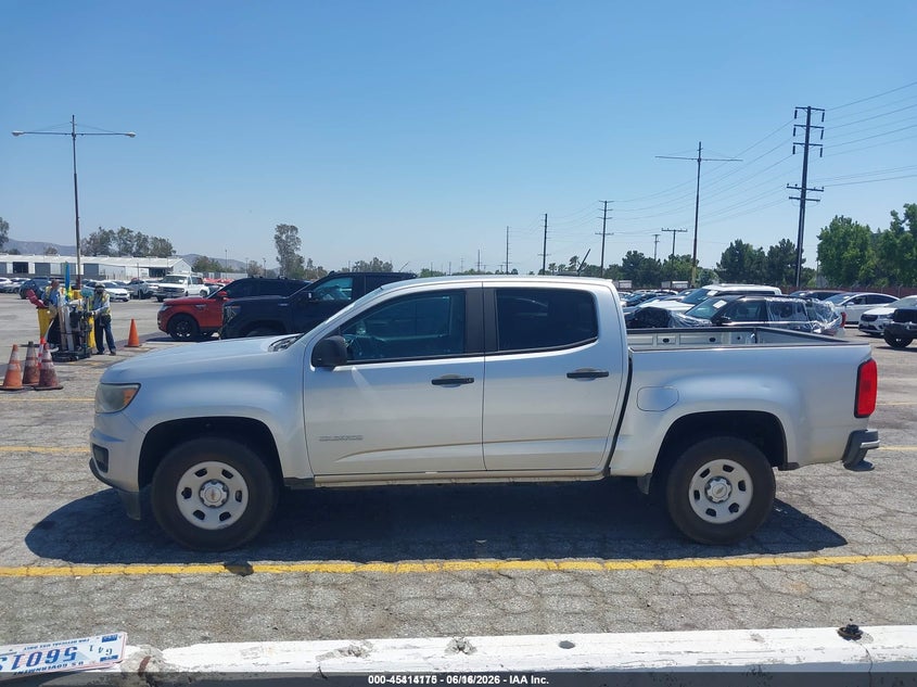 2016 Chevrolet Colorado Wt VIN: 1GCGSBEAXG1365117 Lot: 45414175