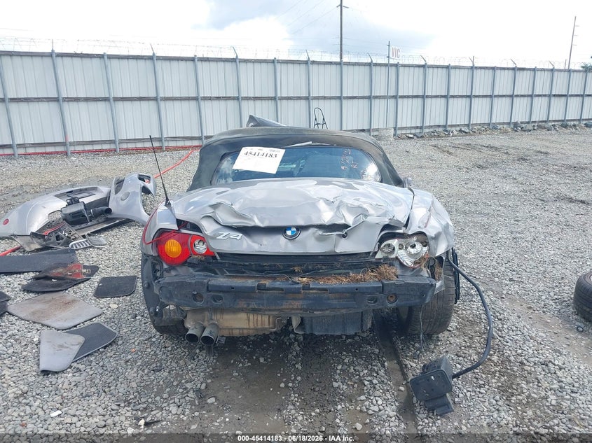 2003 BMW Z4 3.0I VIN: 4USBT53433LT21846 Lot: 45414183
